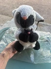 Vintage NIP Michael Dyer International Lamb Ewe Sheep with Baby Lamb Black Face