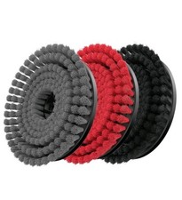 CRAFTSMAN 3-PC. Powered Scrubber Bristle Brush Set - For All Surfaces! - NEW!