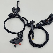 Shimano Deore BL-BR-M6100 Lever / BR-M6120 4-PISTON Disc Brake Caliper F R Set