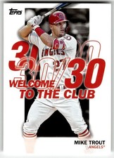 2023 Topps Series 1 - Welcome to the Club Mike Trout #WC-15 Angels