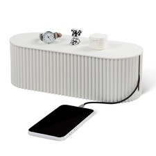 Large Cable Organizer Box for Power Strips, Surge Protectors, Chargers, TV Co...