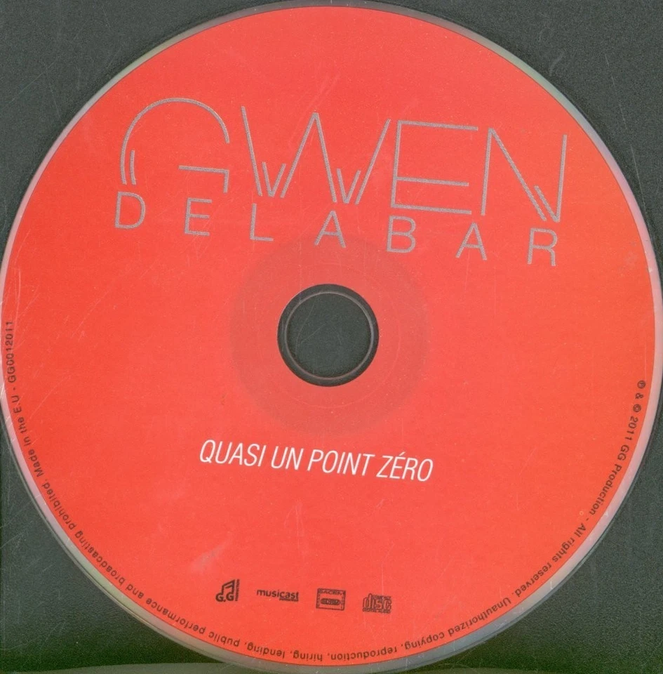 Gwen Delabar Quasi Un Punkt Null CD Europa Musicast 2011 In Tri-Fold Digipak - Bild 3 von 3