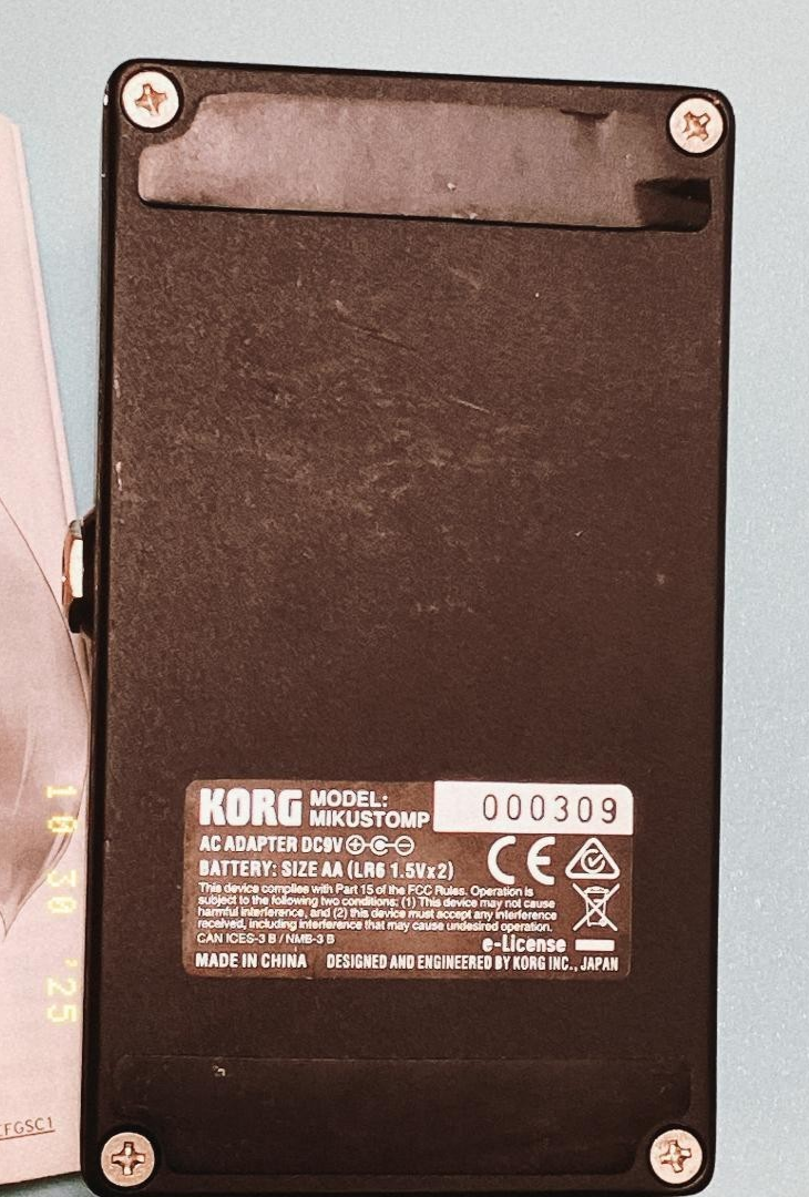 KORG KB10 Hatsune Miku Stomp Vocaloid Guitar Effect Pedal Tested