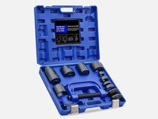 21PC C-PRESS BALL JOINT MASTER SET SERVICE KIT REMOVER INSTALLER 2 4 WD AUTO