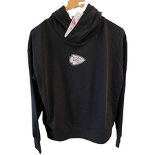 NWT Kansas City Chiefs Hoodie - Women's Size Small - Black