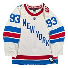 Mika Zibanejad New York Rangers 2026 Winter Classic Fanatics NHL Jersey Size 56