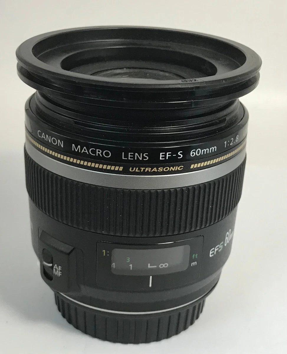Canon EF-S 60mm Focal Macro/Close Up Camera Lenses for sale | eBay