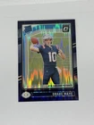 2024 Panini Donruss Optic - Rated Rookie Drake Maye #229 Purple Shock Prizm (RC)
