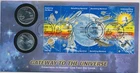 #1919a & Florida quarters 1845-2004 Space Shuttle Coin First Day cover