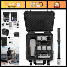Waterproof Hard Case for DJI Air 3S/3 Drone  Accessories - Fly More Combo, RC C
