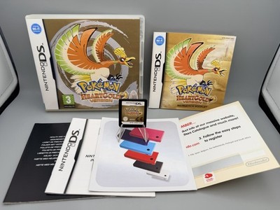 Boxed mit Anleitungen, Inserts - Original Nintendo   Pokemon Heart Gold Version DS NDS