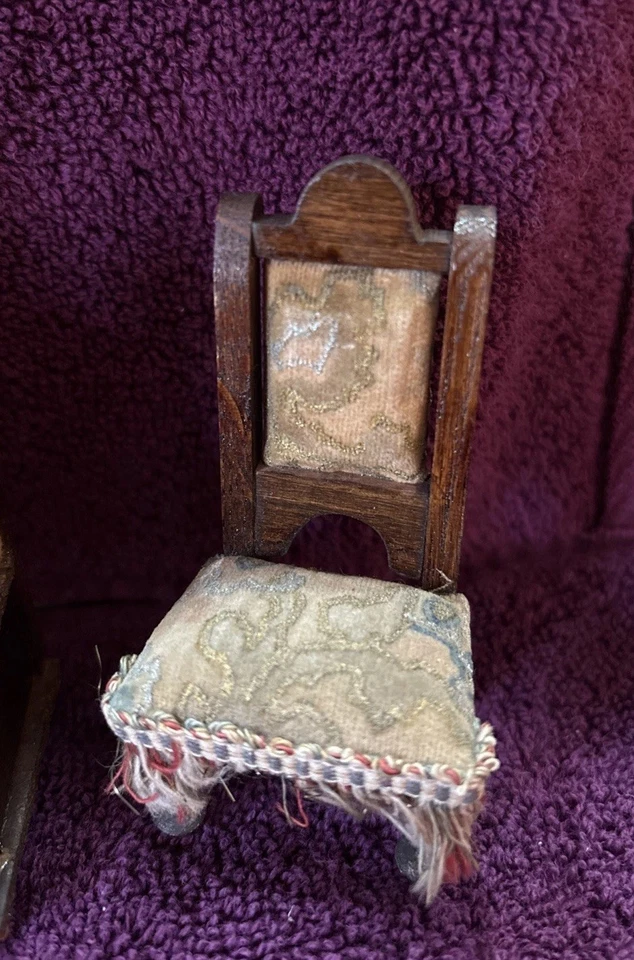 Difícil de encontrar Juego de sofá y silla Little Living Rm casa de muñecas miniatura 1:16 Foto 3 de 4