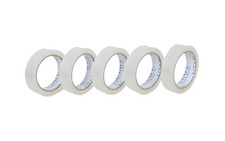 Singles Clear Heavy Duty Tape 1 Inch x 75 Yards x 5 Rolls, Packing Tape Refil...