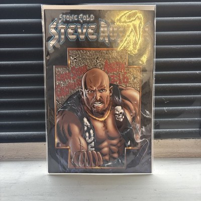 STONE COLD STEVE AUSTIN #1 - DYNAMIC FORCES SUPER ALTERNATE VARIANT W/COA