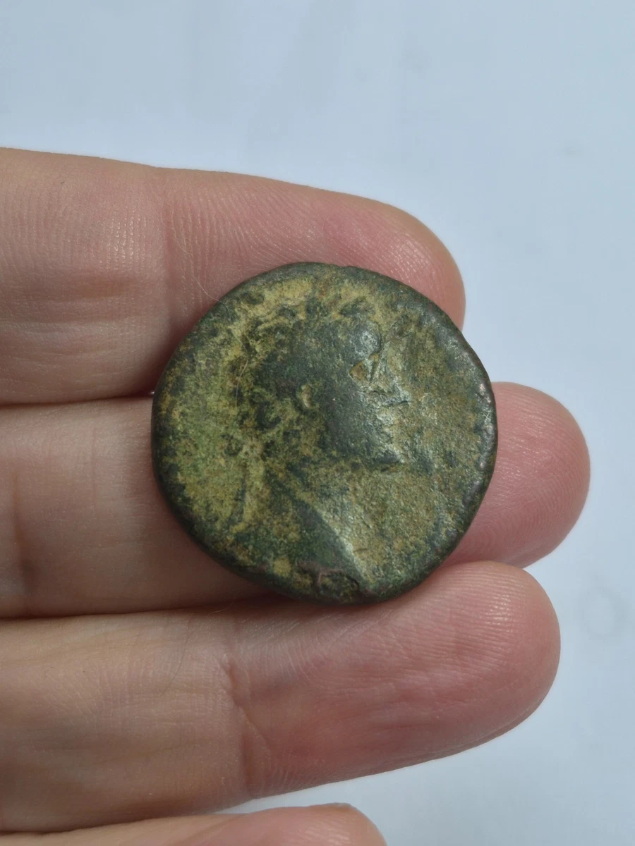 NT/ SESTERCIO ANTONINO PIO DIOSA ESTANTE 18,11 GRS (A1978)