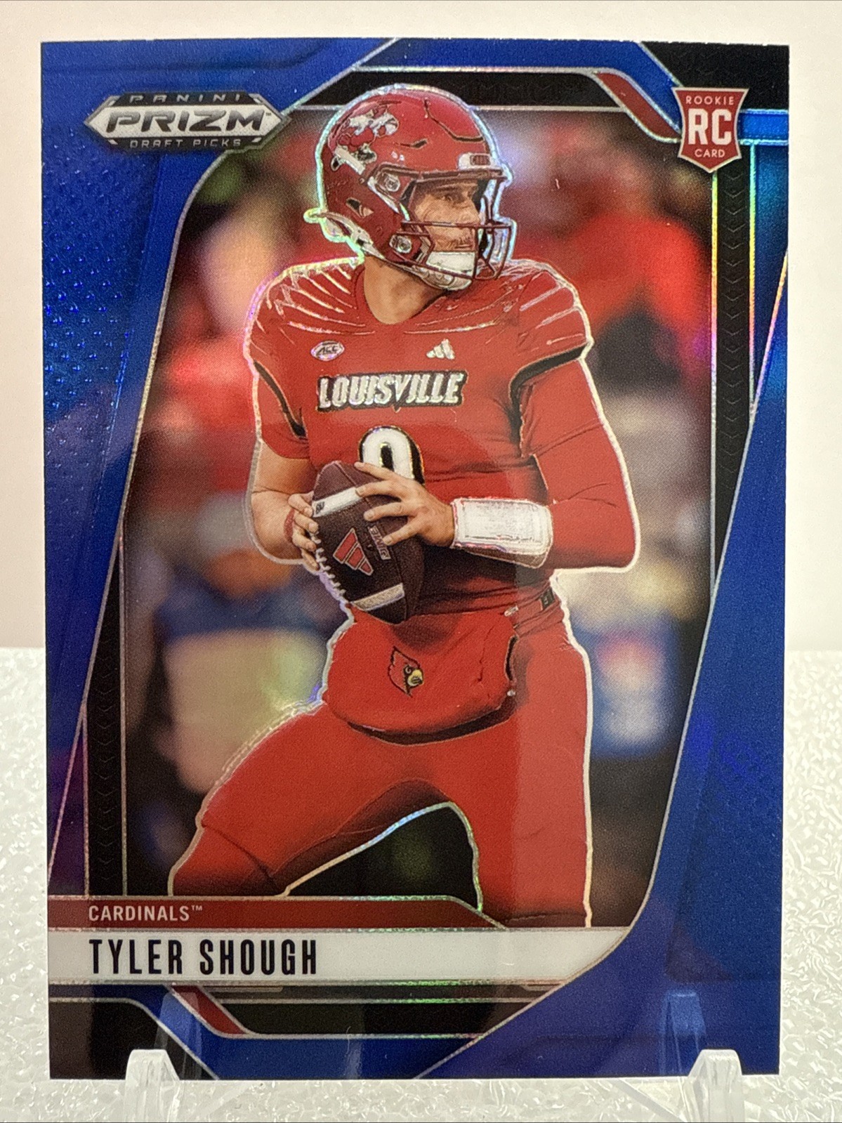 2025 Prizm Draft Picks - BLUE #49 Tyler Shough RC 45/249