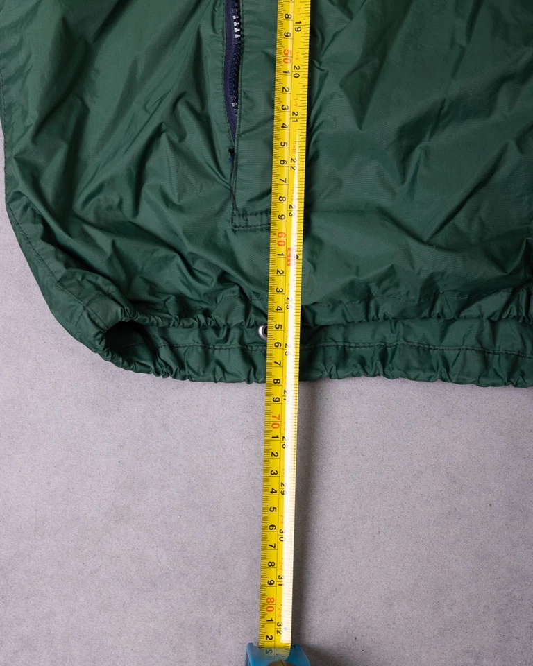 Henri Lloyd Green Fleece Lined Sailing Jacket Vintage XL England Outdoor Zip - Image 4 of 4