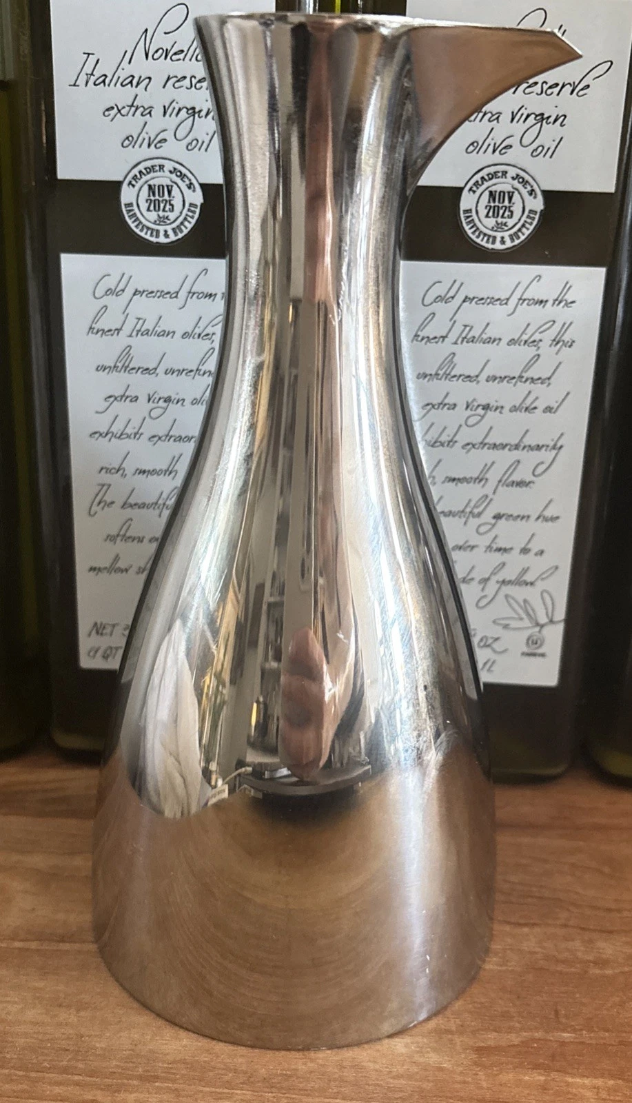 Olipac Olive Oil Dispenser Polished Chrome Stainless Steel Italy
Opens in a new window or tab
