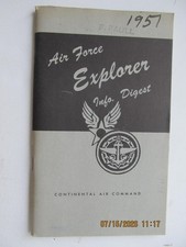 BSA "AIR FORCE EXPLORER INFO. DIGEST" 1951