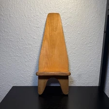 Classic Wooden Boot Jack Shoe Puller Western Boot Remover Farm Tack Room 80s Vtg