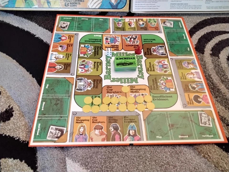 1977 BARNEY MILLER GAME COMPLETE EXCELLENT CONDITION PARKER BROTHERS NO.739 - Image 2 of 4