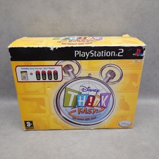 Sony Playstaion 2 PS2 Disney Think Fast With Buzzers