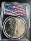 New Listing1993 WTC Ground Zero Recovery Amer Silver Eagle PCGS Gem Unc. Possibly Flawed?