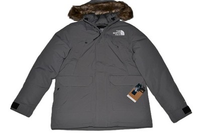 AUTHENTIC THE NORTH FACE MENS MCMURDO PARKA SMOKED PEARL GREY ALL