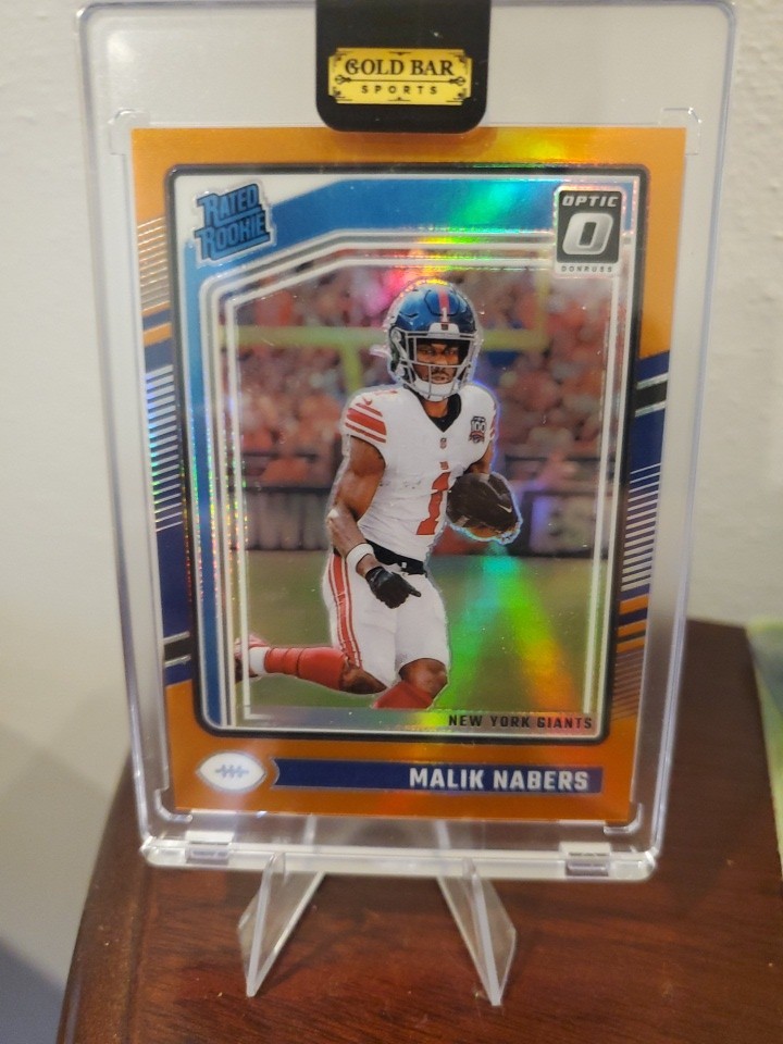 🔥 MALIK NABERS ~ 2024 Panini Donruss Optic #271 ~ Rated Rookie ~ Orange /249 ðŸŸ