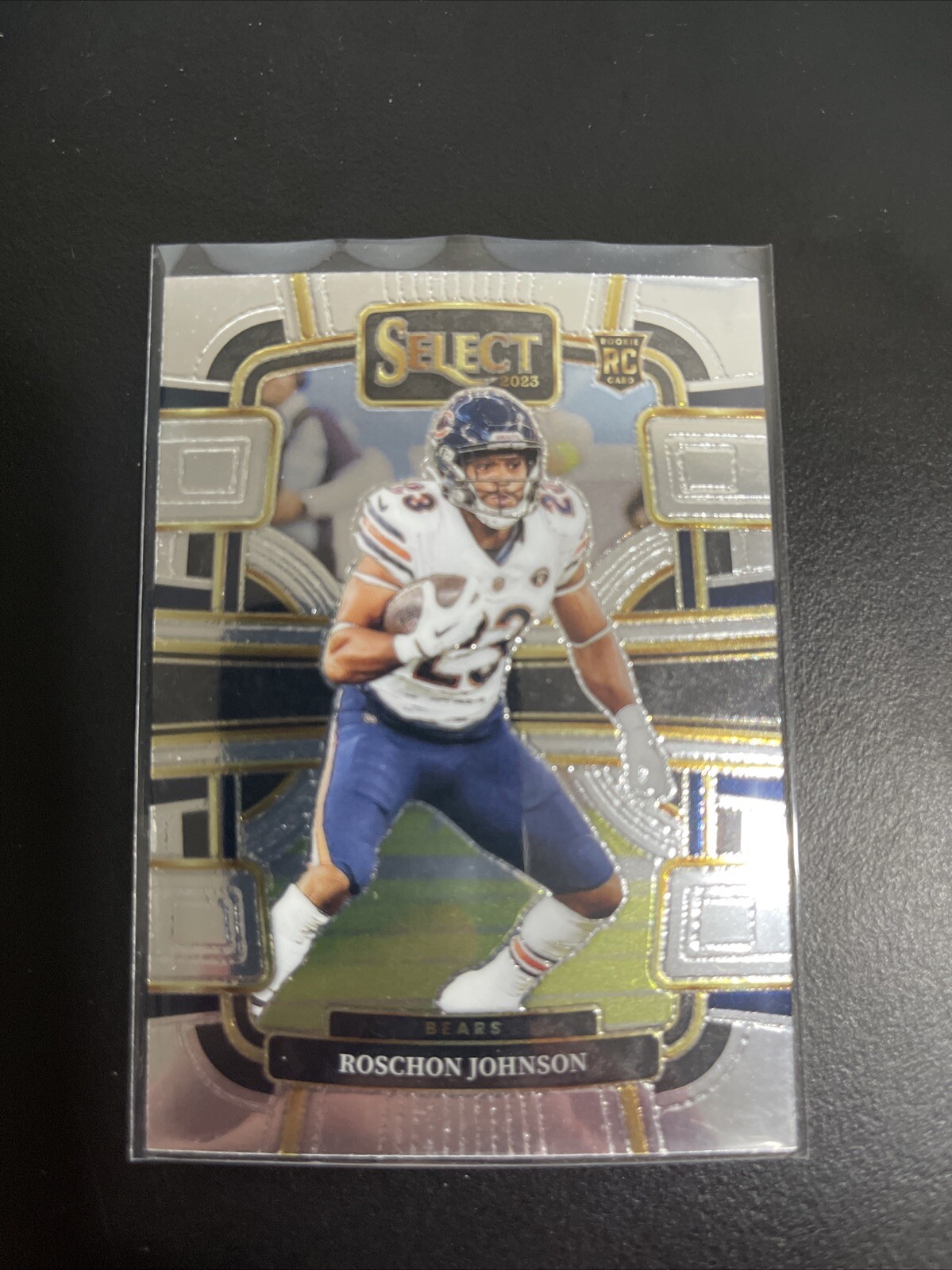 2023 PANINI SELECT ROOKIE ROSCHON JOHNSON #19 CHICAGO BEARS RC