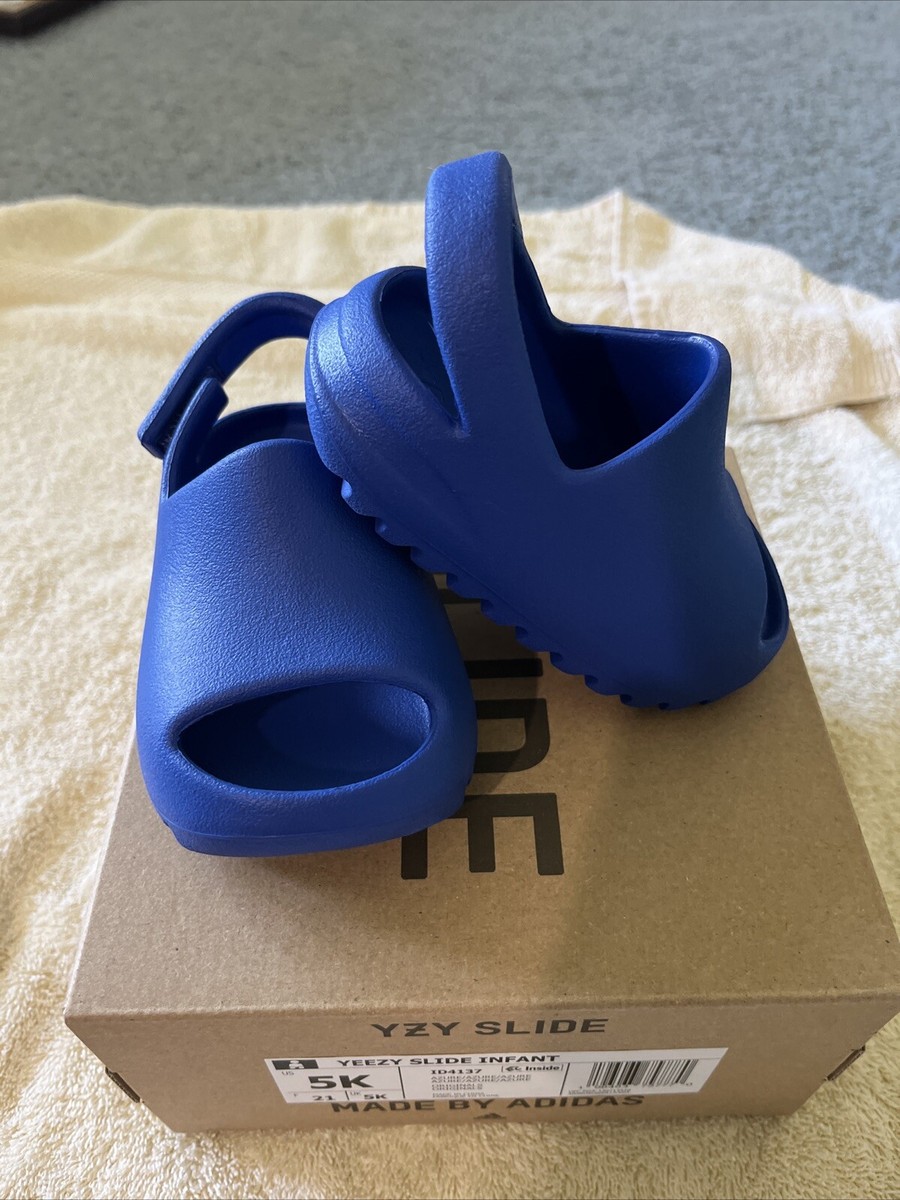 Adidas Yeezy Slide Infant Baby Azure Size 5k | eBay Adidas Yeezy Slide Infant Baby Azure Size 5k | eBay