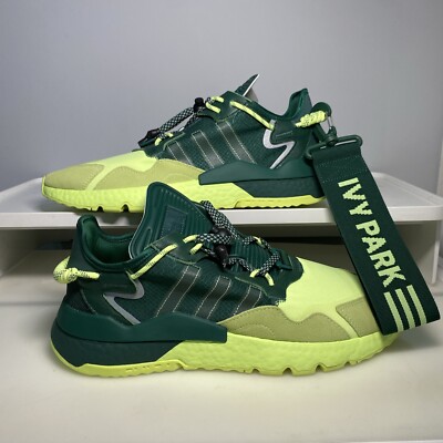 Size 12.5 - adidas Ivy Park x Nite Jogger Dark Green
