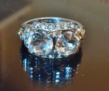 Beautiful STERLING SILVER Ring size 7