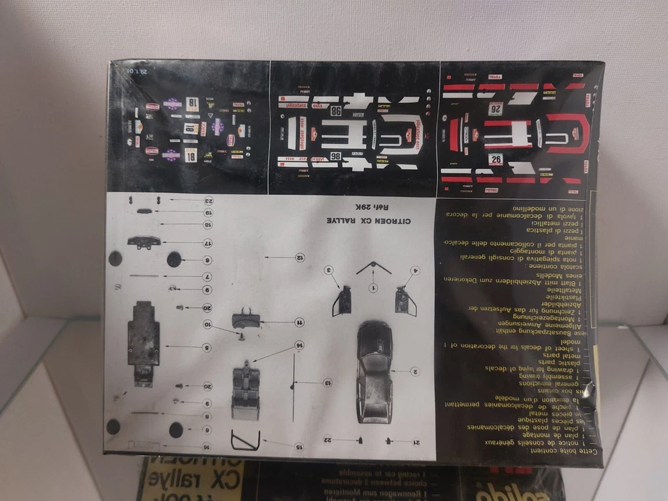 Kit solido Citroen CX Rallye kit 1:43 in scatola scatola chiusa - Immagine 3 di 4