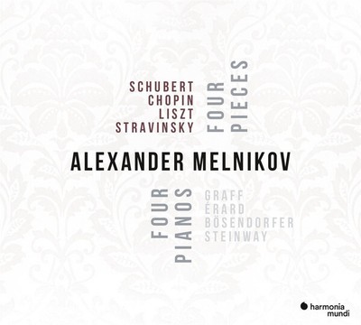 Alexander Melnikov, Franz Schubert, Frédéric Chopin, Franz Liszt, Igor Stravin