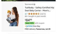 Shiaon Baby Carrier NIB