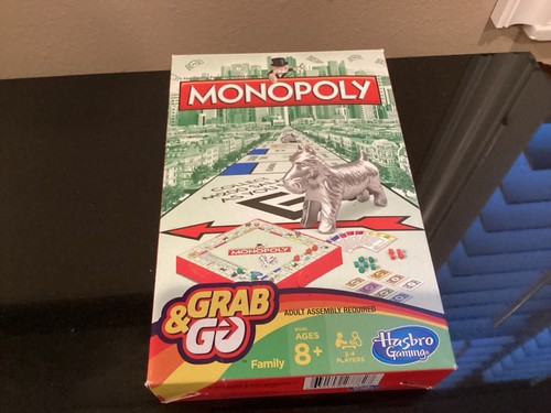 Monopoly Hasbro Gaming Versione Viaggio – Gioco Da Tavolo Portatile, Gioca Ovunque, 2-4 Giocatori - 3