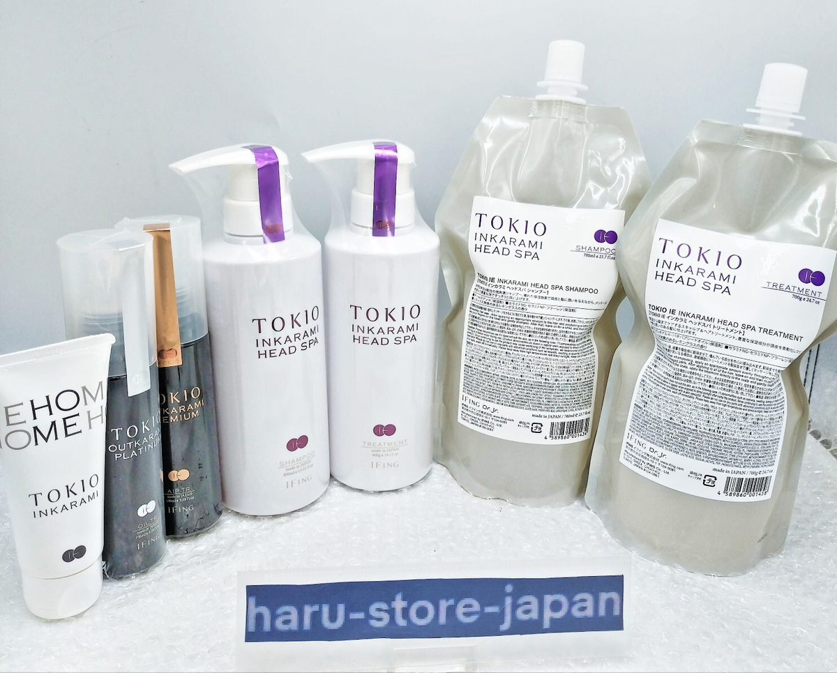 TOKIO IE INKARAMI HEAD SPA Select: Shampoo/Treatment/Set & Oil+