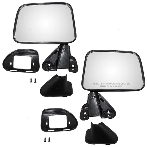 Manual Mirror fits 1987-1988 Pickup Set 8791089135 1987-1989 4Runner TO1321109