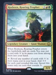Rosheen, Roaring Prophet (202) Modern Horizons 3 - Rare MTG