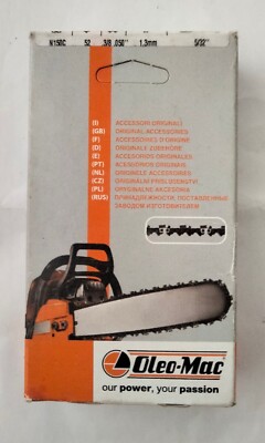 CATENA CONFEZIONATA OLEO-MAC ORIGINALE 52 MAGLIE 3/8