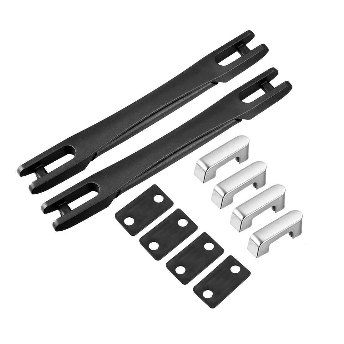 220mm Black Luggage Handle Replacement Strap – 2Pcs for Suitcase Case-image