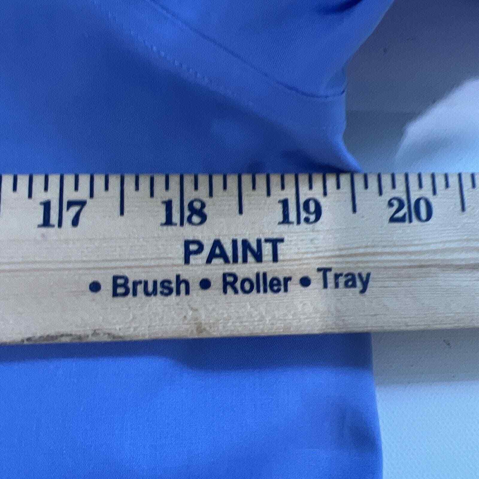 Talbots Wrinkle Resistant Fitted Button up Blue S… - image 9