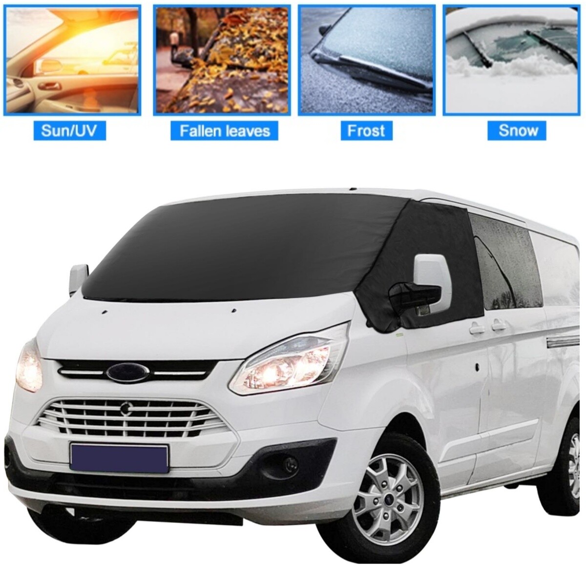 External Thermal Windscreen Cover Wrap Window Blackout For Ford