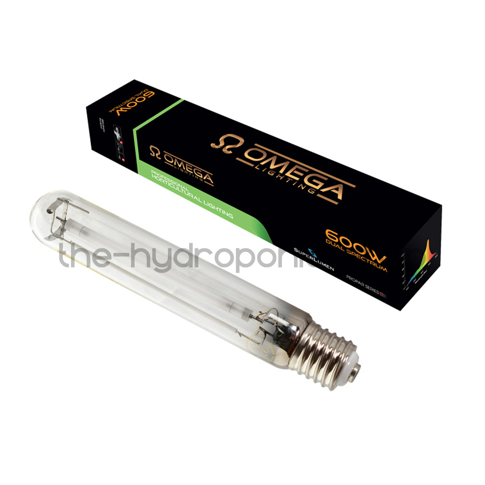 Omega 600W Watt Dual Spectrum Grow Lamp Hydroponics