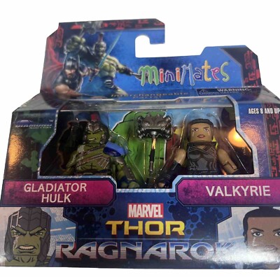 MARVEL MINIMATES THOR RAGNAROK TRU  2 PACK GLADIATOR HULK and VALKYRIE