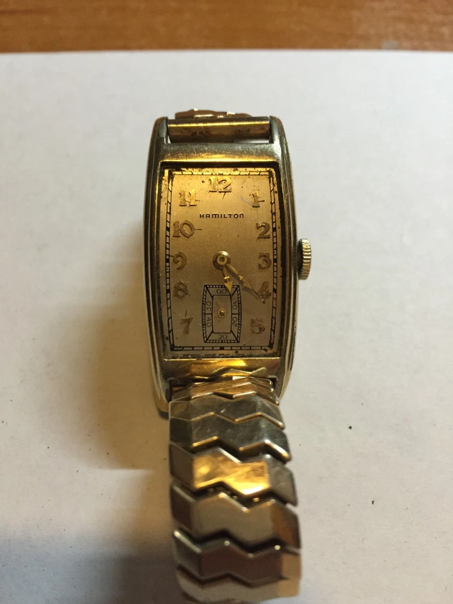 Hamilton gold filled watch sale