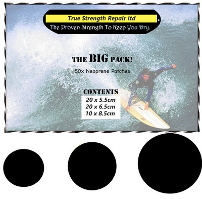 Wetsuit Repair Kit Neoprene Patch X 50 Wetsuits Quality Guarantee Includes Glue Ebay