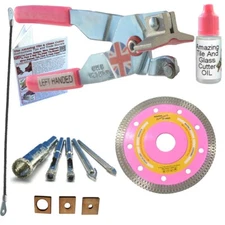 Left Handed Tile Cutter Tool Kit Cut Tile With No Tile Saw Blade Tile Drill Bits
