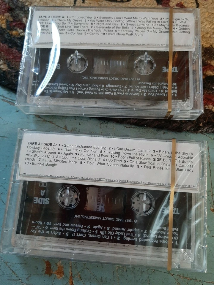 READERS DIGEST 3 Cassette Tapes Top Ten Collection The Late 40s Factory Sealed - Image 2 of 4